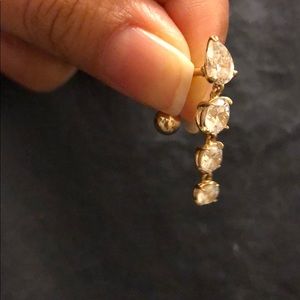 14 k gold belly button ring